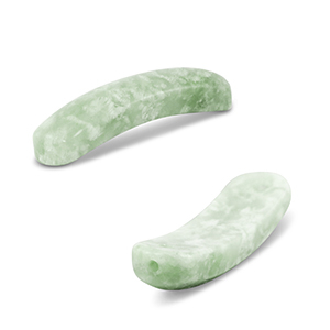 Pierres naturelles connecteur Jade Vert clair