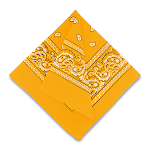 Bandana Orange clair