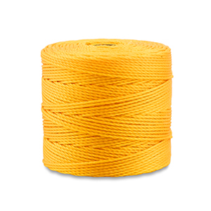 Fil Nylon S-Lon 0.5mm Jaune-dor&eacute;