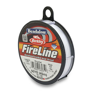 Beadalon Stringing Wire Fireline 0.13mm Noir