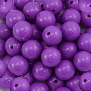 DQ Perles acryliques 16 mm Violet