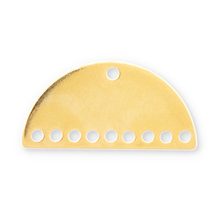 Breloques en m&eacute;tal DQ Eco-brass&reg; connecteur Dor&eacute; (sans nickel)