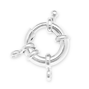 Appr&ecirc;ts en m&eacute;tal DQ Eco-brass&reg; fermoir bou&eacute;e Argent&eacute; antique (sans nickel)