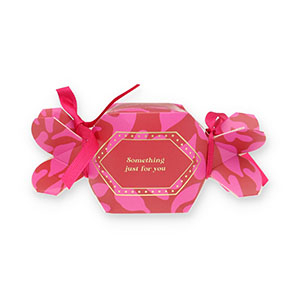 BY31&reg; Bo&icirc;te &eacute;crin &agrave; bijoux bonbon "Something just for you" Rouge-rose-dor&eacute;-rose magenta