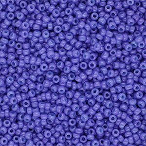 Perles de rocailles Miyuki 15/0 Dyed Opaque Bright Purple 15-1486