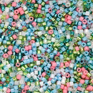 Perles Miyuki delicas 11/0 Celestial Garden mix140