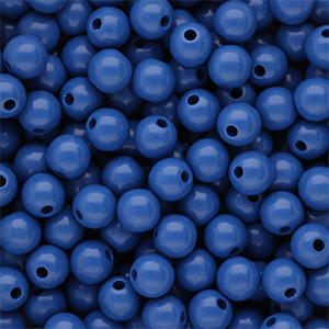 DQ Perles acryliques 8 mm brillant Dazzling blue 18-3949 TCX