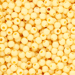 DQ Perles acryliques 6 mm brillant Pastel yellow 11-0616 TPG