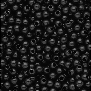 DQ Perles acryliques 4 mm brillant Black