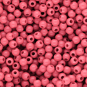 DQ Perles acryliques 4 mm brillant Pink lemonade 16-1735 TCX