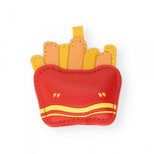 Pendentifs accroche-regard frites Rouge-jaune fonc&eacute;-orange