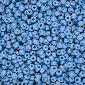 Perles de rocailles 8/0 (3 mm) Bleu clair
