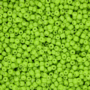 Perles de rocailles 12/0 (2 mm) Vert lime