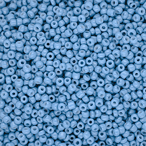 Perles de rocailles 12/0 (2 mm) Bleu clair
