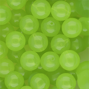 DQ&reg; Perles acryliques 14 mm brillant Vert clair