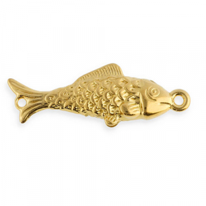 Appr&ecirc;ts en acier Inox connecteur poisson Dor&eacute;