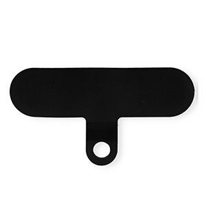 Attache pour cordon de t&eacute;l&eacute;phone Noir