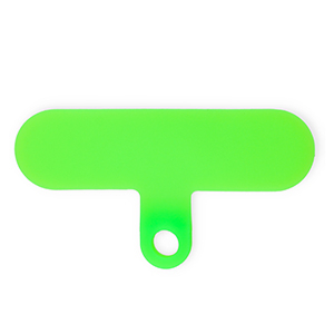 Attache pour cordon de t&eacute;l&eacute;phone Vert n&eacute;on