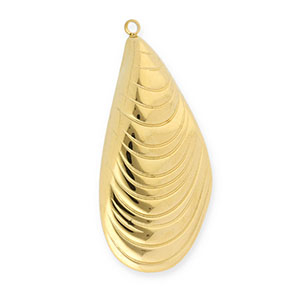 Breloques en acier Inox moule Dor&eacute;