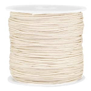 Fil macram&eacute; 0.8mm beige