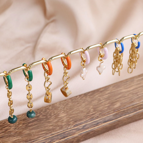 Inspiration pour boucles d&rsquo;oreilles avec des cr&eacute;oles color&eacute;es