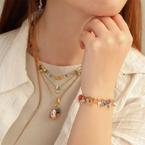 D&eacute;butez avec les perles de verre chipstone 