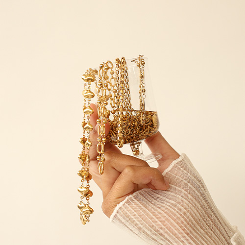 Moment d&rsquo;inspiration avec des  jaserons en acier inoxydable