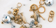 Boucles d&rsquo;oreilles et appr&ecirc;ts en acier inoxydable
