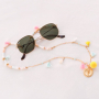 Cha&icirc;nes de cheville, bracelets et cordons &agrave; lunettes avec petits pompons estivaux !