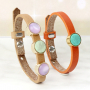 M&eacute;langez et assortissez pour facilement cr&eacute;er d&rsquo;&eacute;l&eacute;gants bracelets Cuoio