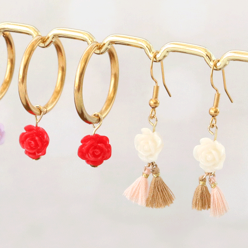 Confectionnez de ravissants bracelets et bagues avec les nouvelles perles roses :