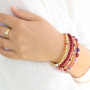 Inspiration de bracelets avec des perles acryliques