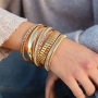 Mix & match bracelets joncs en acier inoxydable