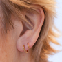 Collection tendance avec earcuffs BY31&reg; avec anneaux et boucles d&rsquo;oreilles spirales
