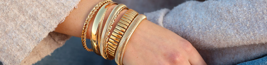 Bracelets en acier Inox