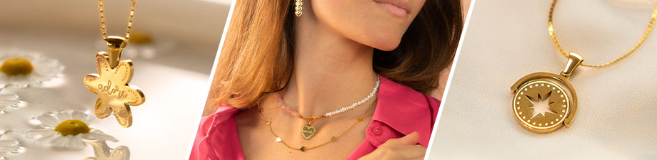 Nouvel arrivage ! bijoux en acier inoxydable