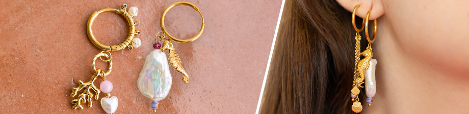 Nouvelles cr&eacute;oles en acier inoxydable avec anneau