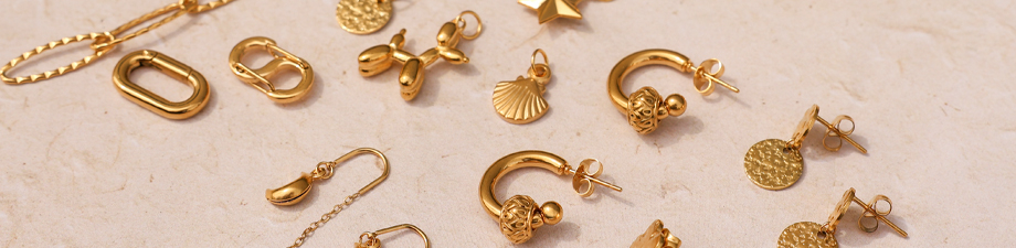 Tout juste arriv&eacute;! Boucles d'oreille en acier inoxydable