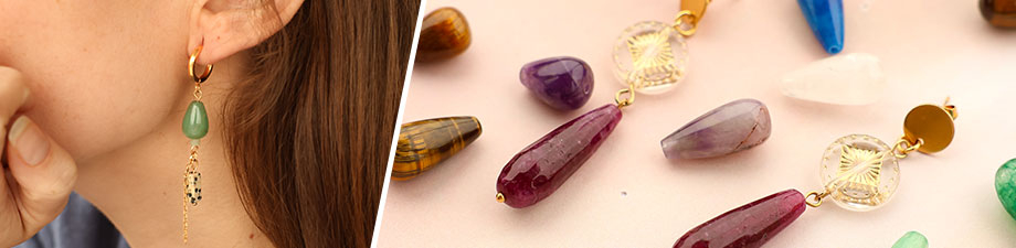 Nouvelle collection de perles en pierre naturelle