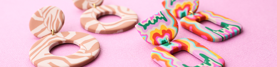 Nouveau ! Mega collection de pendentifs en polym&egrave;re