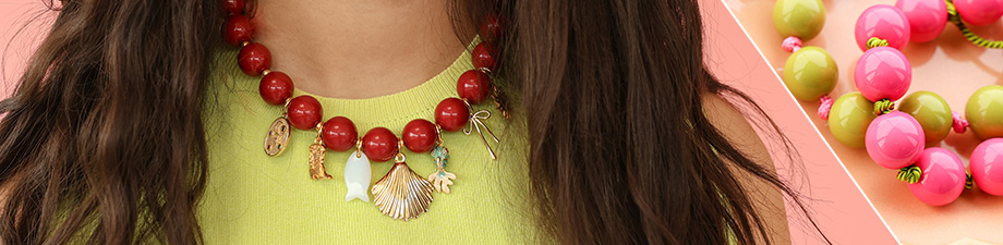 Perles acryliques 18 mm