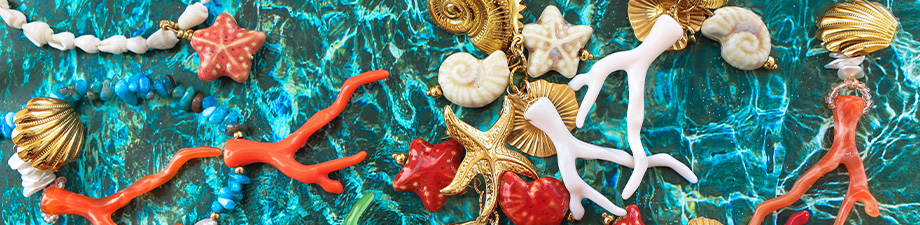 Nouveau: perles acryliques en forme de corail