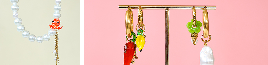 Nouvelle collection de perles en verre