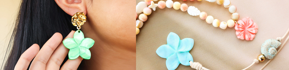 Nouvelle collection de perles coquillage