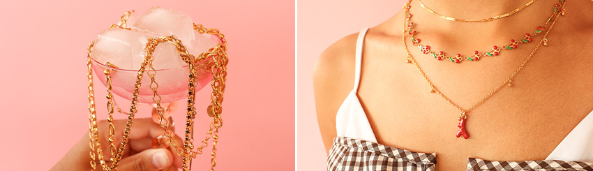 Nouvelle collection de jaserons en acier inoxydable