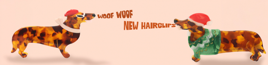 Woof... Woof... L'accessoire parfait pour les cheveux pendant les f&ecirc;tes ! 