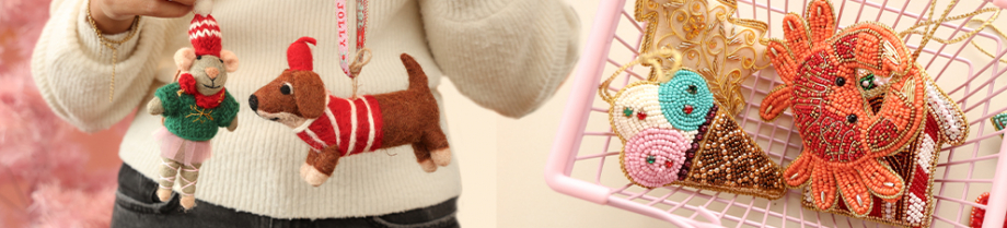 Nouvelle collection de d&eacute;corations de No&euml;l 