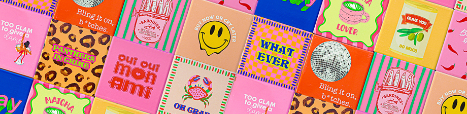 Carreaux BY31&reg; tendance avec texte