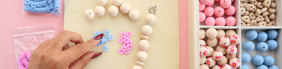Nouvelles perles en silicone magnifiques