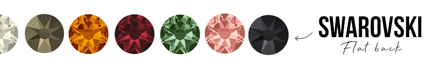 Swarovski Elements 2088-SS 34 flat back (7mm)